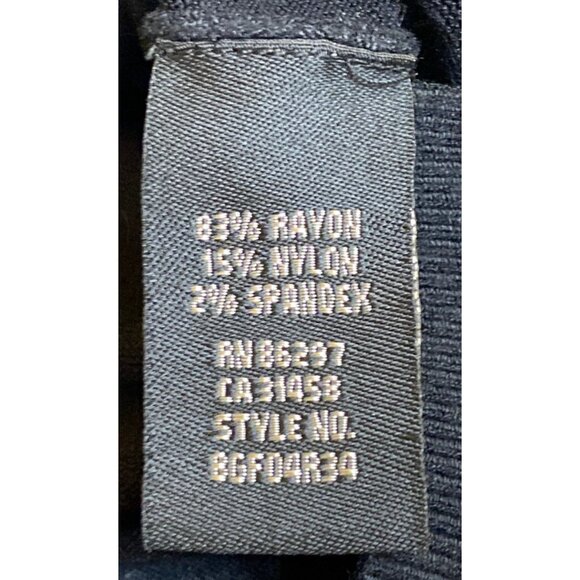 BCBG Maxazria Womens Black Long Sleeve Sweater L - Picture 5 of 6